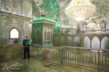 مراسم تحویل سال نو - حرم مطهر حضرت احمدبن موسی الکاظم (ع)