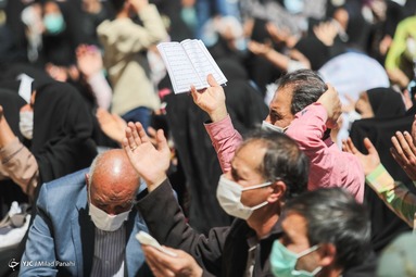 مراسم تحویل سال نو - حرم مطهر حضرت احمدبن موسی الکاظم (ع)