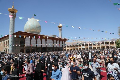 مراسم تحویل سال نو - حرم مطهر حضرت احمدبن موسی الکاظم (ع)