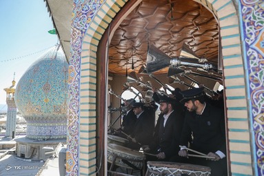 مراسم تحویل سال نو - حرم مطهر حضرت احمدبن موسی الکاظم (ع)