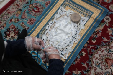 تحویل سال نو در حرم امام رضا (ع)