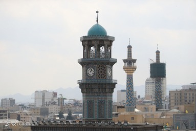 تحویل سال نو در حرم امام رضا (ع)