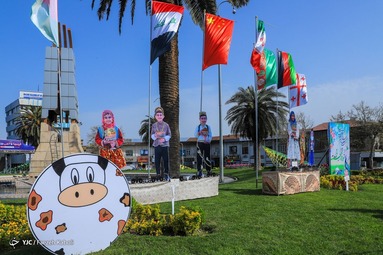 زیبا سازی شهر گرگان برای عید ۱۴۰۰
