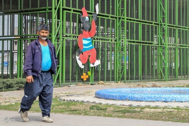 زیبا سازی شهر گرگان برای عید ۱۴۰۰
