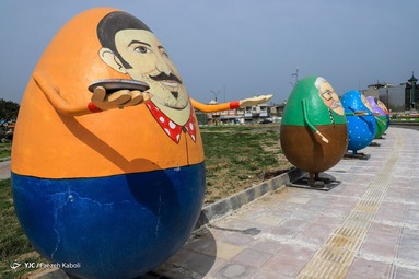 زیبا سازی شهر گرگان برای عید ۱۴۰۰