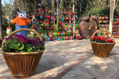 زیبا سازی شهر گرگان برای عید ۱۴۰۰