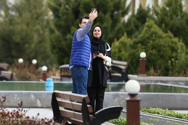 مسافران نوروزی تبریز