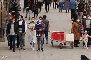 مسافران نوروزی تبریز