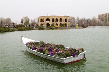 مسافران نوروزی تبریز