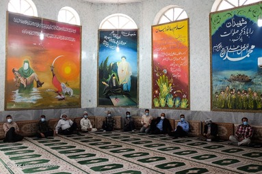 آغاز واکسیناسیون کارکنان سازمان آرامستانهای شهرداری اهواز بر علیه کرونا