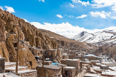 مسافران نوروزی در کندوان - آذربایجان شرقی