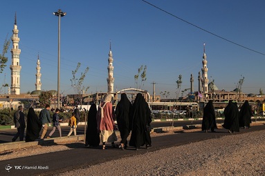 مسجد مقدس جمکران در آستانه ولادت حضرت مهدی موعود (عج)