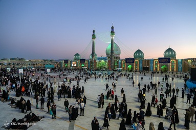 مسجد مقدس جمکران در آستانه ولادت حضرت مهدی موعود (عج)