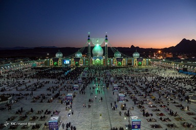 مسجد مقدس جمکران در آستانه ولادت حضرت مهدی موعود (عج)