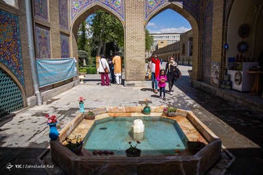 بازدید گردشگران از کاخ گلستان - تهران