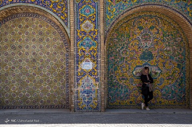 بازدید گردشگران از کاخ گلستان - تهران