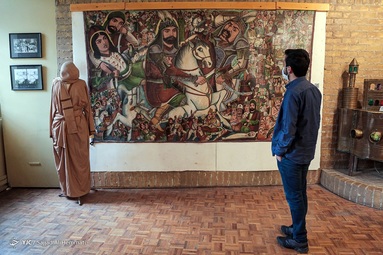 بازدید گردشگران نوروزی از موزه سینما - تهران