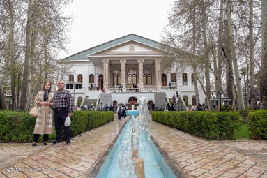 بازدید گردشگران نوروزی از موزه سینما - تهران