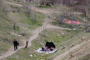 سیزدهم فروردین درارتفاعات تهران