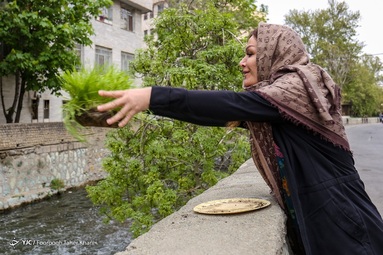 خرافه نحسی سیزده باعث جمع شدن زباله ها شده و به جای انداختن سبزه در سطل زباله آنها را در جوی های اب و یا کانال های شهری رها می کنند.