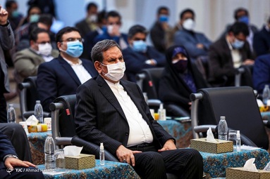 سفر یک روزه ی اسحاق جهانگیری به مشهد مقدس و افتتاح چند طرح عمرانی
