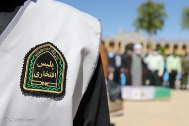 تشییع اولین شهید ناجا در ۱۴۰۰ - حرم مطهر شاهچراغ (ع) شیراز