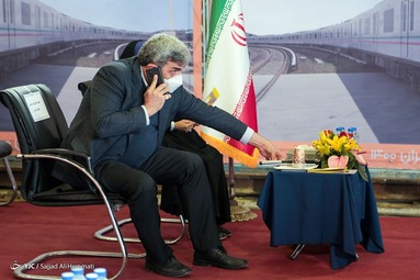 رونمایی از نخستین نمونه قطار ملی مترو - تهران