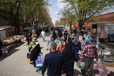 جمعه بازار کرونایی - همدان