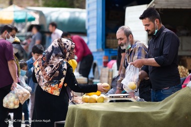 جمعه بازار کرونایی - همدان