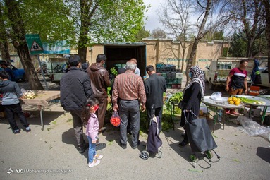 جمعه بازار کرونایی - همدان