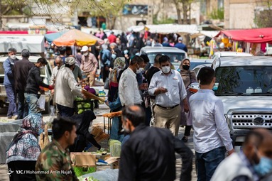 جمعه بازار کرونایی - همدان