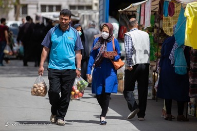 جمعه بازار کرونایی - همدان