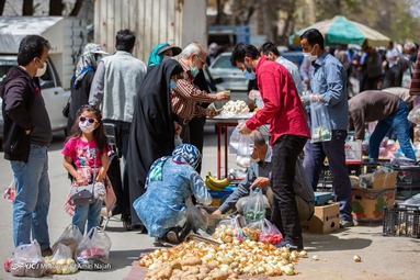 جمعه بازار کرونایی - همدان