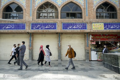تعطیلی بازارتهران در موج چهارم کرونا