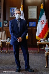 دیدار چانگ سای کِیون، نخست وزیر کره جنوبی با علی لاریجانی مشاور رهبر انقلاب