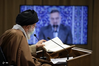 مراسم انس با قرآن در اولین روز ماه مبارک رمضان با حضور رهبر معظم انقلاب