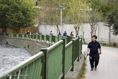 در حاشیه رودخانه زرگنده