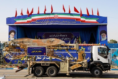 مراسم رژه خودرویی روز ارتش جمهوری اسلامی ایران با حضور فرماندهان ارتش