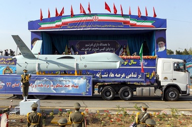 مراسم رژه خودرویی روز ارتش جمهوری اسلامی ایران با حضور فرماندهان ارتش