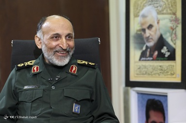 سردار سرتیپ پاسدار سید محمد حسین‌زاده حجازی در قاب تصویر