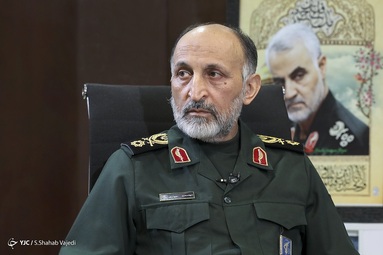 سردار سرتیپ پاسدار سید محمد حسین‌زاده حجازی در قاب تصویر