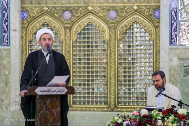 ترتیل‌خوانی قرآن کریم در ماه مبارک رمضان - حرم مطهر حضرت معصومه (س)