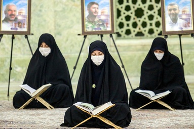 ترتیل‌خوانی قرآن کریم در ماه مبارک رمضان - حرم مطهر حضرت معصومه (س)