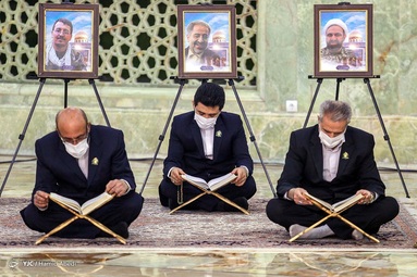 ترتیل‌خوانی قرآن کریم در ماه مبارک رمضان - حرم مطهر حضرت معصومه (س)