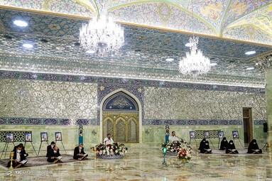 ترتیل‌خوانی قرآن کریم در ماه مبارک رمضان - حرم مطهر حضرت معصومه (س)