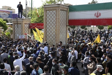 تشییع پیکر پاک شهید سردار حجازی - اصفهان