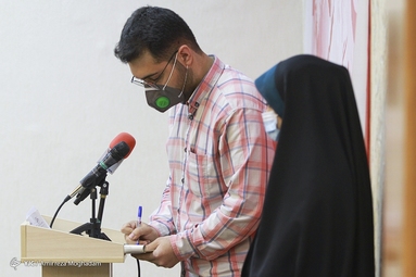 نشست خبری انتخاباتی رستم قاسمی