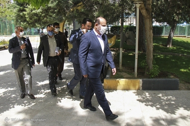 نشست خبری انتخاباتی رستم قاسمی