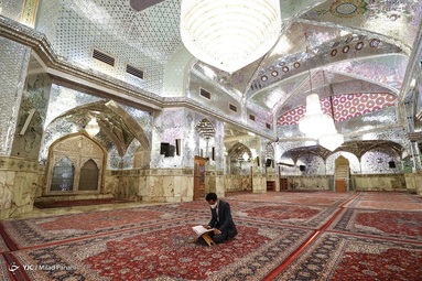 مراسم جزخوانی قرآن کریم در ماه مبارک رمضان - شیراز
