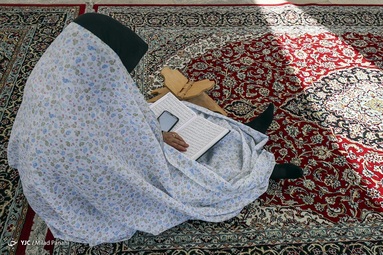 مراسم جزخوانی قرآن کریم در ماه مبارک رمضان - شیراز